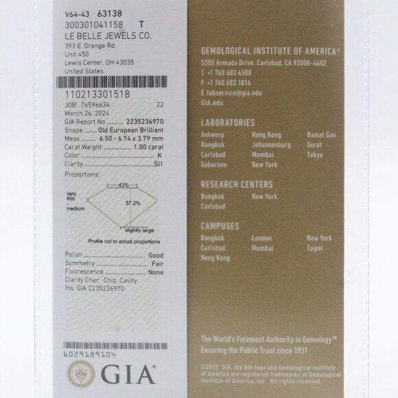 F & F Felger For Tiffany & Co 14K Gold 3.36 Carats Diamond VS1 S1 Jewelry Suite - Picture 16 of 16